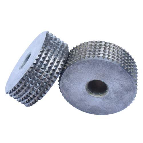 knurling roller for bush hammer tool