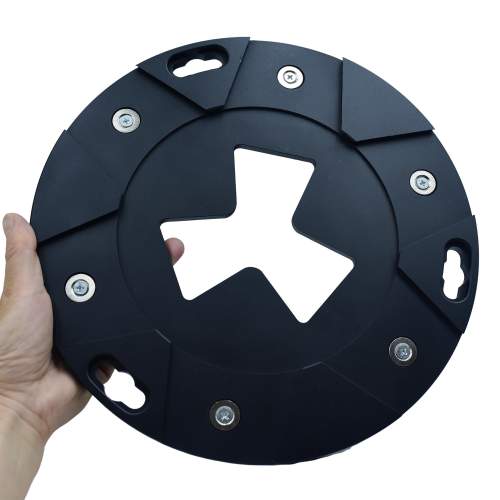 11 inch adapter plate for HTC grinder