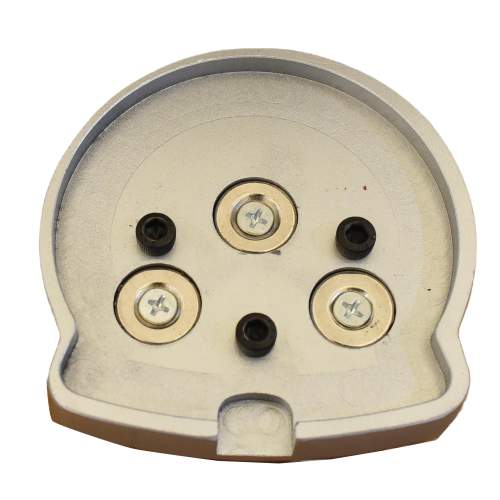 m6 trapezoid bolt on and 3 inch puck grinding disc adapter plate for Husqvarna floor grinder